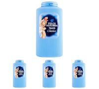 Felce Azzurra - Talco in Polvere Profumato Classico in Barattolo Assorbente, Rinfrescante, Lenitivo per Adulti, Bambini e Bagnetto Neonato con Formula 100% Naturale per Pelle Morbida e Asciutta, 500gr