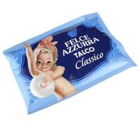 Felce Azzurra - Talco in Polvere Profumato Classico in Busta, Assorbente, Rinfrescante, Lenitivo per Adulti, Bambini e Bagnetto Neonato, Formula 100% Naturale per Pelle Morbida Asciutta, Bustina 100gr