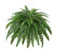 Felce Resistente ai Raggi UV - Felci Artificiali da Esterno, 52 cm Resistente ai Raggi UV Realistica con 26 Fronde, Felci Artificiali per Esterni Grandi per Giardino Patio Portico Via Interno Casa Sog
