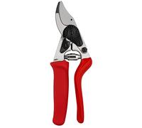 FELCO Forbici da potatura n. 15 con impugnatura a rullo (per destrimani, Lunghezza 189 mm, Ø di taglio 18 mm, Forbici da potatura con testa di taglio angolata, Lame in acciaio temprato, per mani piccole) FELCO 15