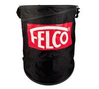 FELCO 483 Sacco da giardino in tessuto Oxford, robusto sacco da 150 l, con fondo duro, maniglie laterali, funzione pieghevole, borsa per cesoie da giardino