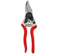 FELCO 6 forbici da potatura per destrorsi con mani medie, taglio 20 mm | Testa inclinata e impugnature in alluminio forgiato per tagli confortevoli su rose e rametti sottili. Swiss Made.