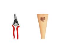 FELCO 6 Forbici da Potatura Professionali Compatte Bypass 20 mm per Mano Destra con Fodero Rinforzato FELCO 912