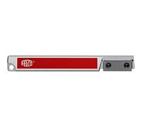 FELCO 906 Utensile per affilatura (pietra in carburo, pietra per affilare cesoie da giardino, facile da usare, dimensioni compatte, impugnatura in alluminio pressofuso, carburo di tungsteno, utensile per affilatura)