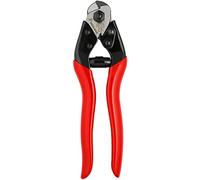 FELCO C7 Cesoia per cavi a una mano (taglio ø 7 mm, cesoia per cavi, lama + bullone in acciaio di qualità, manici con rivestimento in plastica)