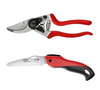 FELCO - Set di cesoie FELCO 8 e sega pieghevole FELCO 601, strumenti essenziali per giardinaggio preciso e potatura