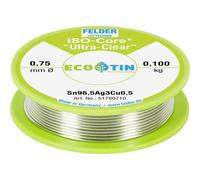 Felder 51760710 ISO-Core Ultra Clear SAC305 Stagno per saldatura Bobina Sn96,5A