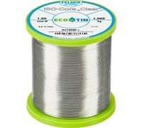 Felder ISO-Core Clear Sn100Ni+ Stagno per saldatura Bobina Sn99,25Cu0,7Ni0,05
