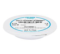 Felder ISO-Core Clear Sn100Ni+ Stagno senza piombo Bobina Sn99,25Cu0,7Ni0,05