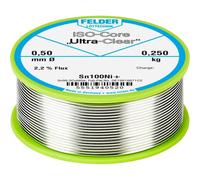 LZ F4 BF 0,5 250 - Stagno da saldatura senza piombo con contenuto di rame, diametro