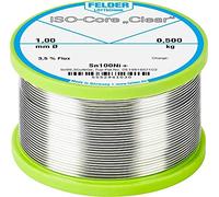 Felder ISO-Core Clear Sn100Ni+ Stagno per saldatura Bobina Sn99,25Cu0,7Ni0,05