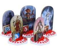 Feldherr 10 PCS. Value Pack Dial Bases Compatible with Gloomhaven + Frosthaven + Gloomhaven: Jaws of The Lion Multicolor