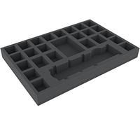 Feldherr ATJR042BO Vassoio in Schiuma da 42 mm Compatibile con la Scatola da Gioco da Tavolo Blood Bowl 2016
