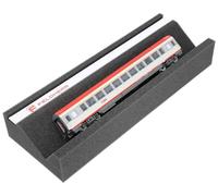 Feldherr Culla di Manutenzione - Kit per Locomotive e Treni con Striscia Magnetica, Schiuma PU, 360x130x55 mm - Scala 00, H0 Modellismo Ferroviario
