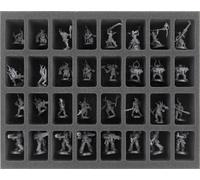 Feldherr FS045WH30 Vassoio in Schiuma da 40 mm Compatibile con Warhammer - 32 Scomparti