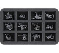 Feldherr HS040A032 Vassoio in Schiuma Compatibile con Astra Militarum - 12 Scomparti