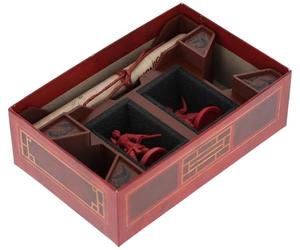 Feldherr Inserto Organizer Compatibile con HeroQuest: Hero Collection - Path of The Wandering Monk | Schiuma e selezionatore per Miniature, Carte da Gioco e Accessori