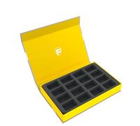Feldherr Magnetic Box Giallo Compatibile con Kill Team: Octarius - Veteran Guardsmen