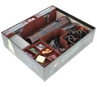 Feldherr Organizer compatibile con Il Signore degli Anelli: Destino della Compagnia - Inserto per scatola di gioco principale con porta carte, vassoi gettoni, tazza di dadi, installazione rapida