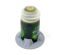 Feldherr Paint Pot Stand Compatible with Citadel Paint pots, Colore:Cherry Red