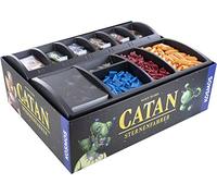 Feldherr Set di Schiuma Compatibile con Catan: Starfarers - Scatola per Giochi da Tavolo