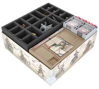 Feldherr Set di Schiuma Organizzatore per Zombicide: White Death - Inserto per Scatola del Gioco - Protezione Miniature - Porta Carte e pedine - Pronto all'Uso