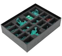 Feldherr Set di Schiuma Porta-Carte per HeroQuest (2021) Spirit Queen's Torment, Compatibile, per Proteggere e organizzare Miniature e Accessori