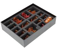 Feldherr Set di Schiuma portacarte compatibili con HeroQuest (2021): Prophecy of Telor - Scatola del Gioco da Tavolo - Proteggere, ordinare e conservare Miniature + Accessori