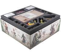 Feldherr Set di vaschette in Schiuma Compatibile con Zombicide: Scatola Centrale dell'orda Verde