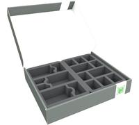 Feldherr Storage Box FSLB055 Compatibile con Marvel United Multiverse Core Box - stoccaggio e Trasporto Compatto per Miniature, Carte e Accessori
