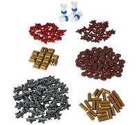 Feldherr Upgrade Set Compatibile con Anno 1800 + Espansione - Bundle di pedine 3D per Oro, Commercio, Esplorazione, Disordini, Brevetto - Robuste e Dettagliate pedine per Il Gioco da Tavolo