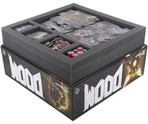 Feldherr Valore del Vassoio di Schiuma Impostato Compatibile con Doom The Board Game