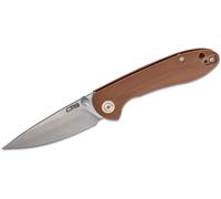 Feldspar G10 (contornato e texture a motivo CNC) D2 Marrone J1912S-BNC