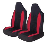FELEA Coprisedile Anteriori Auto Universale, per Ford Ranger 2000-2024 Coprisedili Auto Anteriore Universali Accessori Auto Interno,A-Red