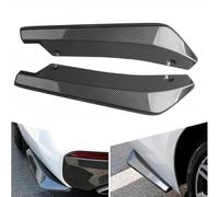 FelEa Diffusore per paraurti Posteriore Auto per Seat Leon/Leon STKL 5F 1T 1M 2016-2019 2020, Protezione per Canard Splitter per Gonna parafango Laterale Auto, Carbon Black