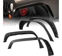 FELEA Parafanghi, per Jeep Wrangler JK 2007-2018 parafanghi Larghi per Auto, Kit di Accessori per carrozzeria dell'auto,Parafanghi Anteriori O Posteriori