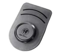 FELEA Porta Occhiali per Auto per Alfa Romeo Sportiva Giulia Stelvio Mito Giulietta Tonale,Supporto per Occhiali per Visiera Solare Auto Accessori Auto,A