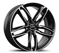 FELGA GMP ATOM LP 8X18 5X112 ET45/66.5 CZARNY/POLER