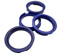 Felgenfactory 4 anelli di centraggio 72,6 - 60,1 | 72,6 su 60,1 | blu scuro
