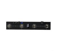 Felicafie Per M-VAVE Chocolate BT Wireless per MIDI Foot Controller a 4 pulsanti USB Ricaricabile Pedale Funziona con Pagina per le App Turner e controllo quotidiano del funzionamento della musica