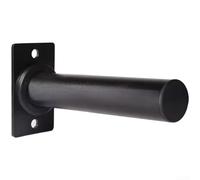 Felicafie Supporto da parete in acciaio per bilancieri da 25 mm e 50 mm, robusto rack con inclinazione verso l'alto, per riporre in modo sicuro in palestra o fitness (stile A)