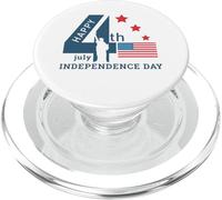 Felice 4 luglio Statua della Libertà Americana PopSockets PopGrip per MagSafe