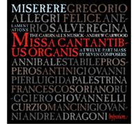 Felice Anerio Miserere/Missa Cantantibus Organis (CD) Album