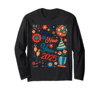 Felice Anno Nuovo 2025 Maglia a Manica
