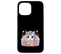 Felice Anno Nuovo 2026 Unicorn Lovers Magical Vibes Custodia per iPhone 13 Pro Max