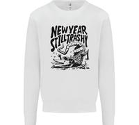 Felice Anno Nuovo Still Trashy Possum Bambini Felpa Maglione