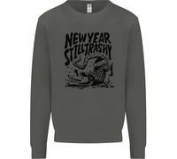 Felice Anno Nuovo Still Trashy Possum Bambini Felpa Maglione