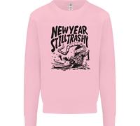 Felice Anno Nuovo Still Trashy Possum Bambini Felpa Maglione