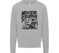 Felice Anno Nuovo Still Trashy Possum Bambini Felpa Maglione