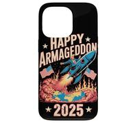 Felice Armageddon 2025 4 luglio USA Anti-Guerra Trump Awareness Custodia per iPhone 13 Pro